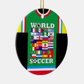 World Soccer Flags Jersey Ornament (Rechts)