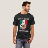 WORLD SOCCER Football Beer Pizza MEXICO T-Shirt (Vorne ganz)