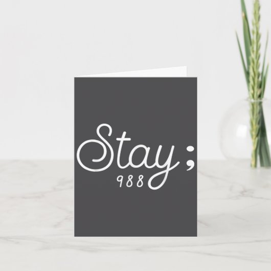 World Suicide Prevention Awareness Day Men Women S Karte (Vorderseite)