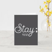 World Suicide Prevention Awareness Day Men Women S Karte (Gelbe Blume)