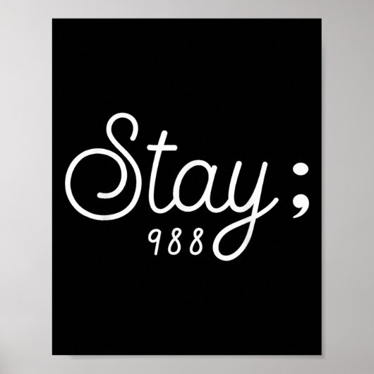 World Suicide Prevention Awareness Day Men Women S Poster (Vorne)