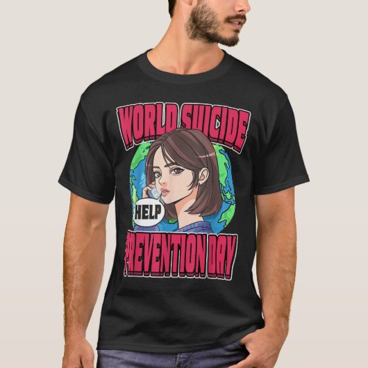 World Suicide Prevention Day Awareness September 1 T-Shirt (Vorderseite)