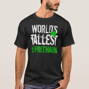 World Tallest Leprechaun, Kleeblatt Green C Boy Gi T-Shirt