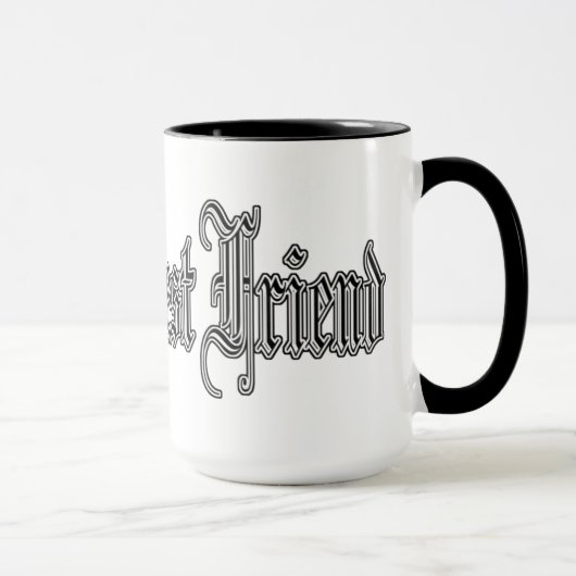 world Tasse besten Freunds (Rechts)