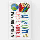 World Theme Teacher Appreciations Banner (Vertikal)