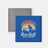 World Token Golf Player Magnet (Vorderseite/Rückseite)