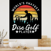 World Token Golf Player Poster (Küche)