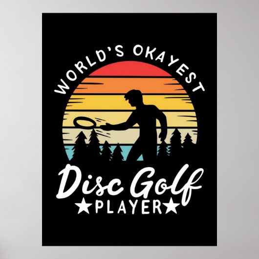 World Token Golf Player Poster (Vorne)