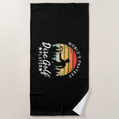 World Token Golf Player Strandtuch (Vorderseite)