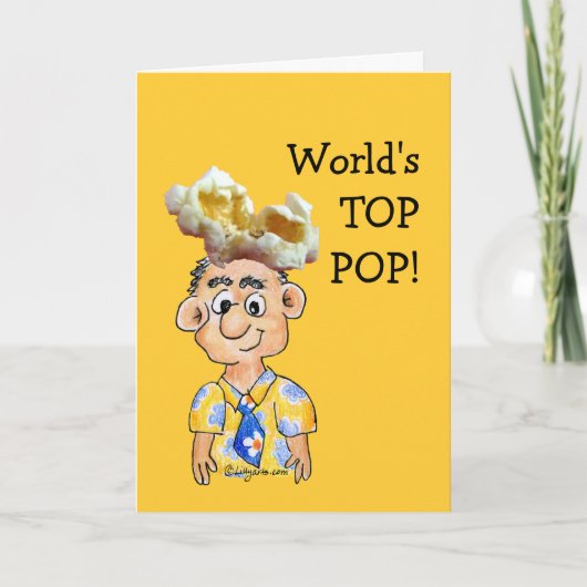 World Top Pop - Vathatday Card Karte (Vorderseite)