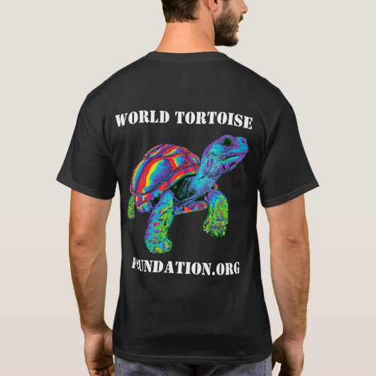 World Tortoise Foundation Front and Back T-Shirt (Rückseite)