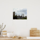World Trade Center, Brooklyn Bridge, New York Poster (Küche)