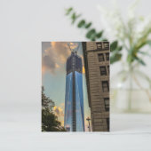 World Trade Center Freedom Tower NYC Postkarte (Stehend Vorderseite)