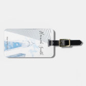 World Trade Center New York City - Persönlich orga Gepäckanhänger (Vorderseite horizontal)