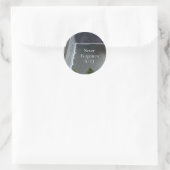 World Trade Center New York Runder Aufkleber (Tasche)