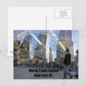 World Trade Center, NY Postkarte (Vorne/Hinten)