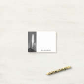 World Trade Center NYC in Grau Post-it Klebezettel (Auf Schreibtisch)