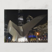 World Trade Center Transporthub #1 Postkarte (Vorderseite)