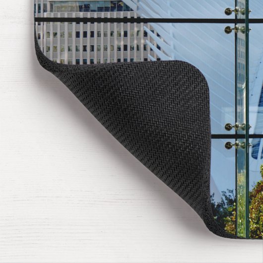 World Trade Center Transporthub, NY Mousepad (Ecke)