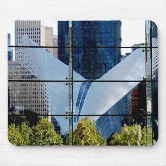 World Trade Center Transporthub, NY Mousepad (Vorne)