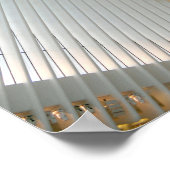 World Trade Center Transporthub, NY Poster (Ecke)