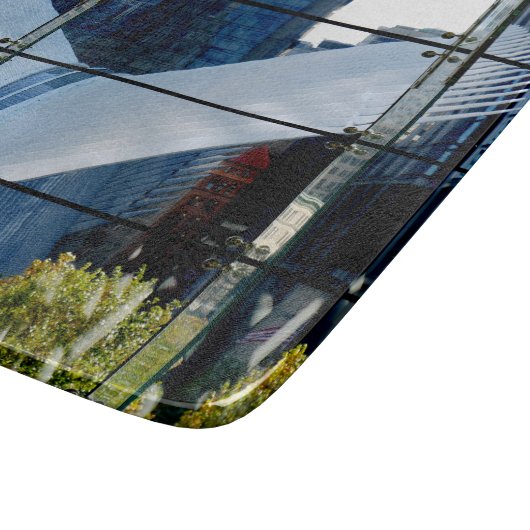 World Trade Center Transporthub, NY Schneidebrett (Ecke)