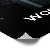 World Trade Center, Twin Towers, New York Poster (Ecke)