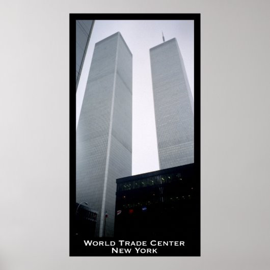 World Trade Center, Twin Towers, New York Poster (Vorne)