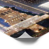 World Trade Center twin towers stylized Poster (Ecke)