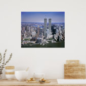 World Trade Center und Skyline des NYC Poster (Küche)