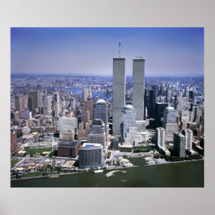World Trade Center und Skyline des NYC Poster