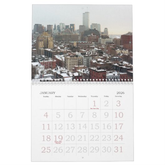 World Trade Centerart Kalender (Jan 2026)