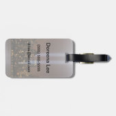 World Trade Centertribut im Licht in New York. Gepäckanhänger (Rückseite horizontal)