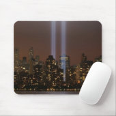 World Trade Centertribut im Licht in New York. Mousepad (Mit Mouse)