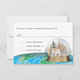 World Travel Bar Bat Mitzvah Snow Globe Antwort