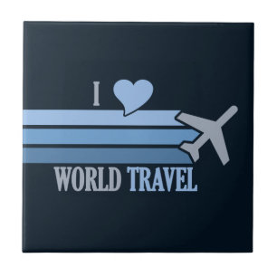 World Travel Fliesen, individuell anpassbar Fliese
