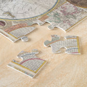 World Travel Map Antique Vintag Puzzle (Seite)