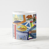 World Travel Pattern Jumbo-Tasse (Vorderseite)
