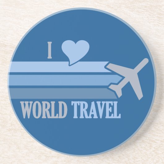 World Travel Untersetzer (Vorne)