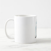 World Travel Window Airplane Kaffeetasse (Links)