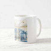 World Travel Window Airplane Seats Kaffeetasse (VorderseiteRechts)