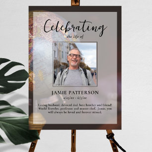 World Traveller Celebration of Life, Beerdigung Fo Poster