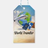 World Traveller - Design #2 Geschenkanhänger (Vorderseite)