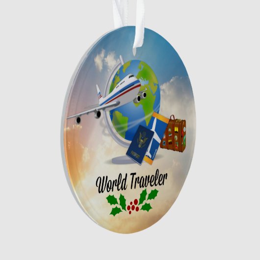 World Traveller, Design 2, Ornament (Vorderseite)