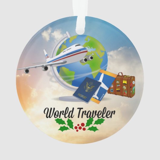World Traveller, Design 2, Ornament (Rückseite)