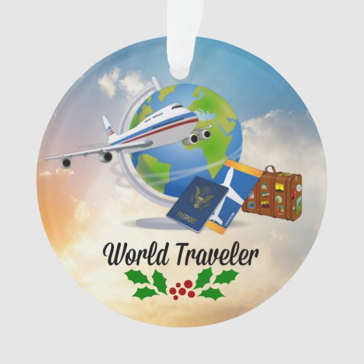 World Traveller, Design 2, Ornament (Vorderseite)