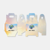 World Traveller, Flugzeug Ticket und Pass Geschenkschachtel (Ungefaltet)