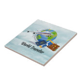 World Traveller, verpackt und einsatzbereit, Fliese (Seite)