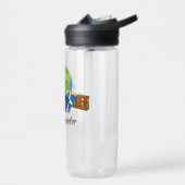 World Traveller, verpackt und einsatzbereit, Trinkflasche (Links)