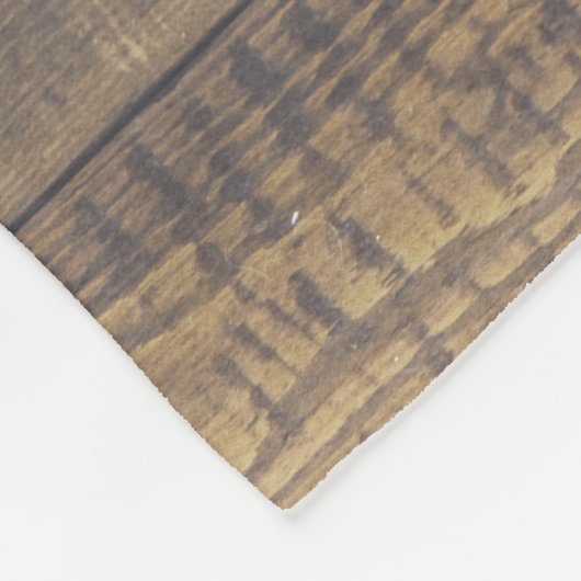 World Traveller White World Map Light Wood Fleecedecke (Ecke)